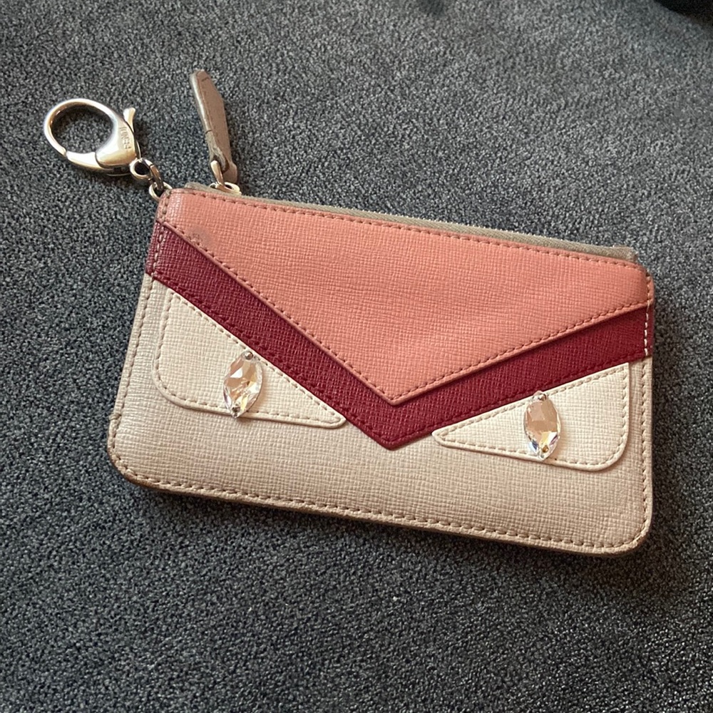 Authentic fendi monster card/coin
